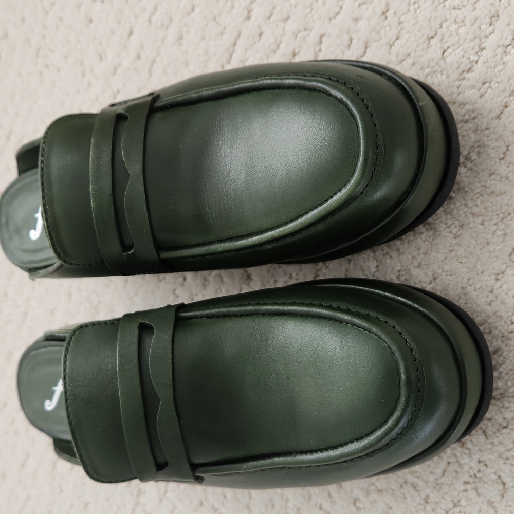 Free People Winston Platform Loafer Mules Size 8 - Picture 2 of 12